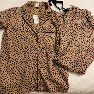 JCrew pj set. Never worn Xxs